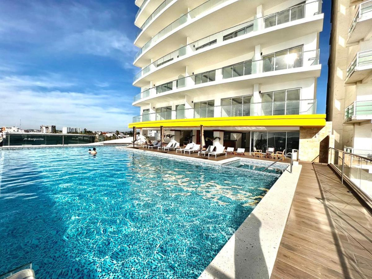 Apartament Sunset View Malecon 1401 Vista Panoramica Al Mar Mazatlán Zewnętrze zdjęcie