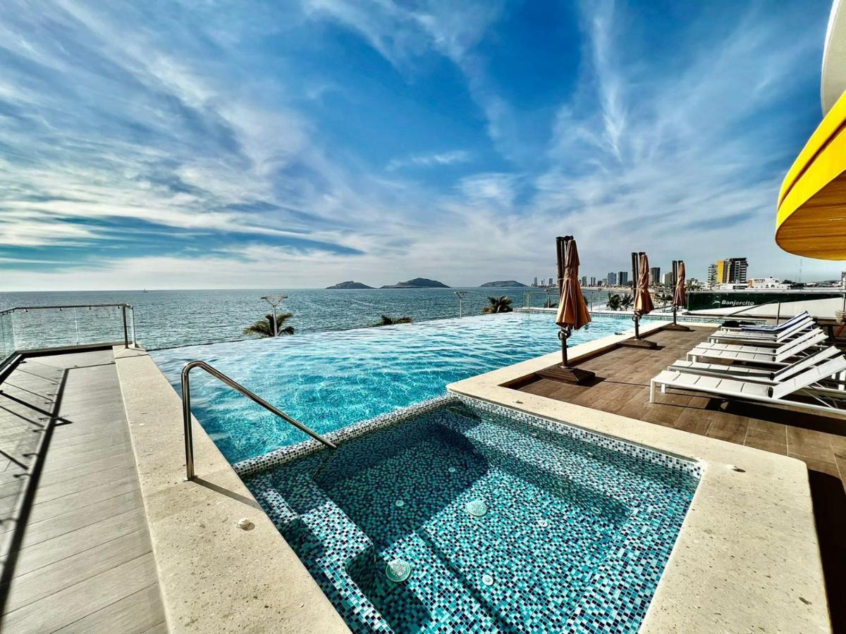 Apartament Sunset View Malecon 1401 Vista Panoramica Al Mar Mazatlán Zewnętrze zdjęcie