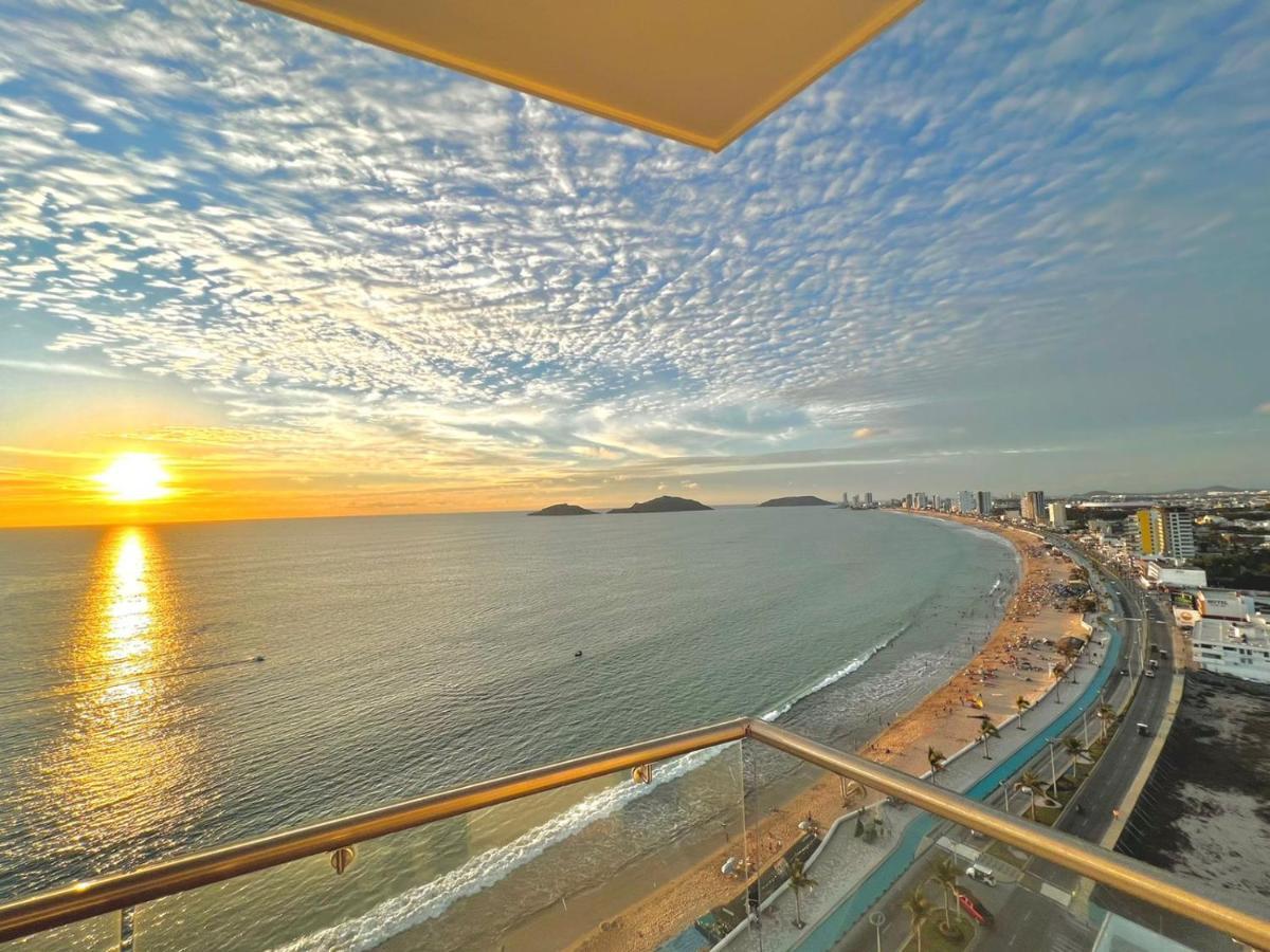 Apartament Sunset View Malecon 1401 Vista Panoramica Al Mar Mazatlán Zewnętrze zdjęcie